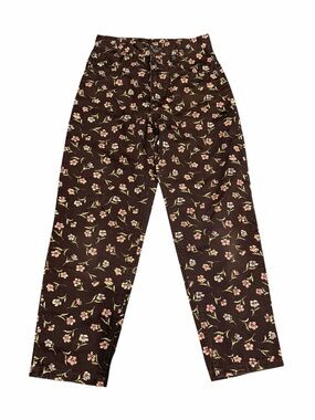 Vintage Duck Head Girls Straight Leg‎ Jeans | Brown Floral | Size 7